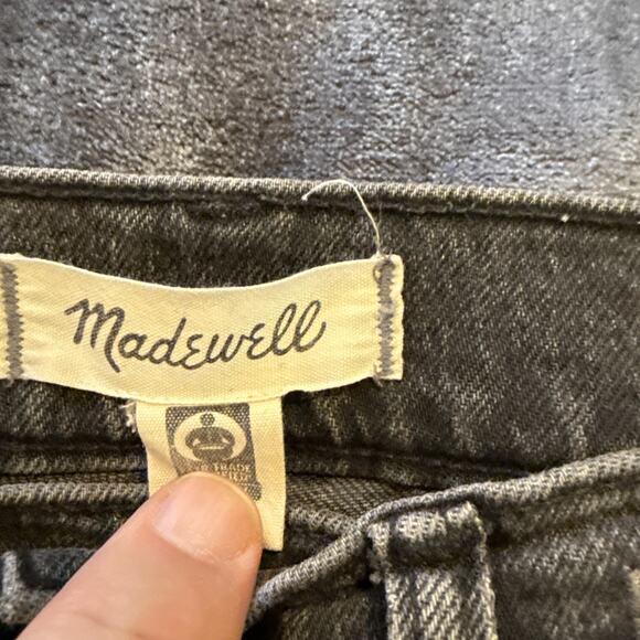 Madewell Jeans Adult Size 25 Black The Perfect Vintage Jean Washed Womens - Picture 7 of 16